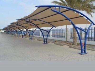 مظلات سيارات حديد مظلات جلسات خارجية