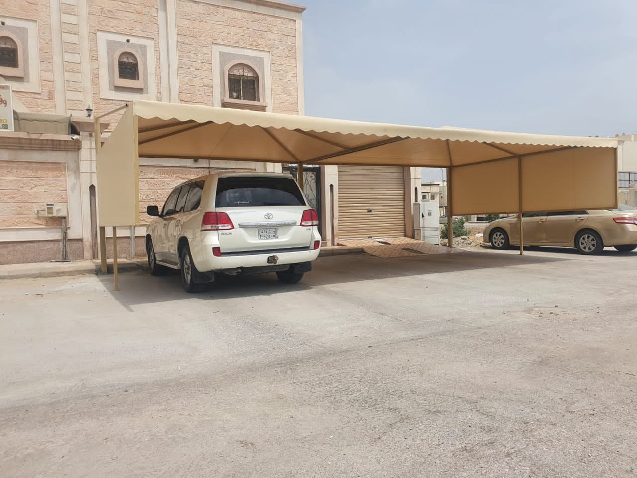 مظلات سيارات مودرن مظلات جلسات خارجية